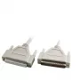 EFB Elektronik K5186.2 sarjadatakaapeli 1:1, DB-37 uros - naaras, 2 m, beige