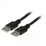 USB-kaapeli EFB Elektronik USB 2.0 A / A 3 m musta