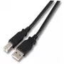 USB-kaapeli EFB Elektronik K5255SW.0,5 0,5 m USB A - USB B musta