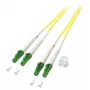 Kuitukaapeli EFB Elektronik O0381.0,5 0,5 m 2x LC keltainen