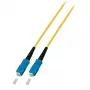 Kuitukaapeli EFB Elektronik O1323.1 1 m SC keltainen