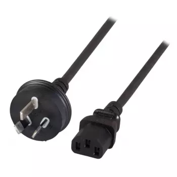 Sähkökaapeli EFB Elektronik EK493.1,8 musta 1,8 m