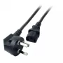 Sähkökaapeli EFB Elektronik EK539.1,8 musta 1,8 m