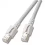 Verkkokaapeli EFB Elektronik 3 m Cat6a RJ-45 S/FTP harmaa
