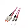 Kuitukaapeli EFB Elektronik O0347.7,5 7,5 m ST SC lila
