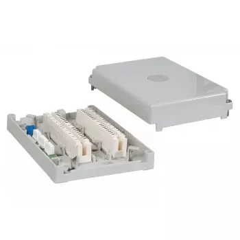 EFB Elektronik LSA Minibox 201 C, 20 paria, sis. 2x 10-parisen erotuslistan, harmaa
