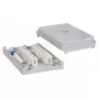 EFB Elektronik LSA Minibox 201 C, 20 paria, sis. 2x 10-parisen erotuslistan, harmaa