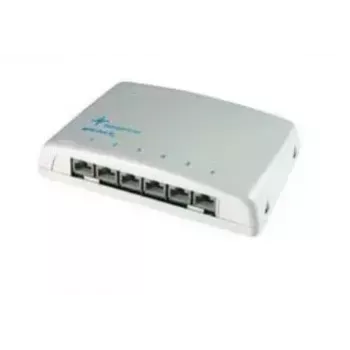 Telegärtner MPD6-H K minijakaja, Cat.6A, 6x RJ45 suojaamaton (J02021A0053)