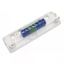 ABUS Security Center VT5001W pinta-asenteinen ruuvijakaja, 5-napainen, valkoinen