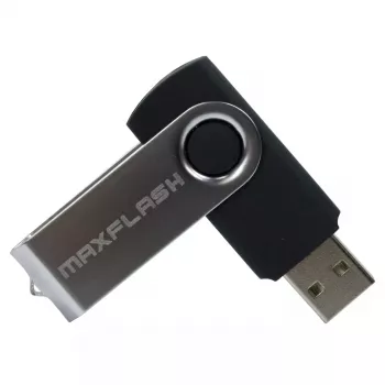USB-muistitikku MaxFlash 4GB USB Type-A musta PD4GM-R