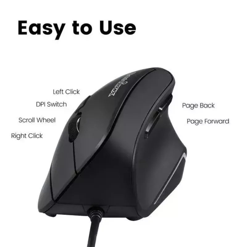 Perixx 11534 oikeakätinen USB Type-A optinen 1600 DPI