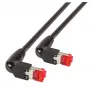 Verkkokaapeli EFB Elektronik K4137SW.5 RJ-45 Cat6a 5 m musta