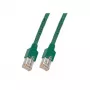 EFB Elektronik K8013.1,5 RJ45 patch-kaapeli, Cat.5e SF/UTP, 1,5 m, vihreä