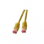 Verkkokaapeli EFB Elektronik RJ45 S/FTP Cat6a RJ-45 SF/UTP 7,5 m keltainen