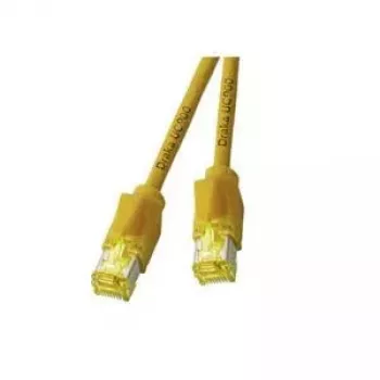Verkkokaapeli EFB Elektronik RJ45 S/STP Cat6a 1 m keltainen