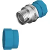 Kuituadapteri EFB Elektronik 53344.3 FC/PC sininen metalli