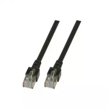 Verkkokaapeli EFB Elektronik Cat5e RJ-45 10 m musta