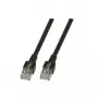 Verkkokaapeli EFB Elektronik Cat5e RJ-45 10 m musta