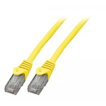 Verkkokaapeli EFB Elektronik K8104GE.7,5 RJ-45 Cat6 7,5 m keltainen