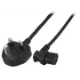 Virtajohto EFB Elektronik EK460.1,8 musta 3 m BS 1363/A C13-liitin