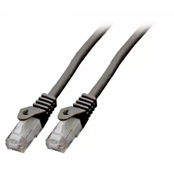 Verkkokaapeli EFB Elektronik K8104SW.1,5 RJ-45 Cat6 1,5 m musta