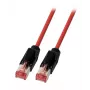 Verkkokaapeli EFB Elektronik K8048PUI2 RJ-45 Cat6a 2 m musta punainen