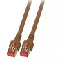 Verkkokaapeli EFB Elektronik K5517.0,25 RJ-45 Cat6 0,25 m ruskea
