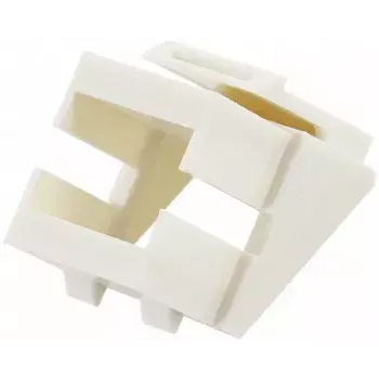 EFB Elektronik 37501WS.1 muovinen kehys Keystone-moduulille, valkoinen