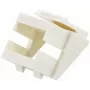 EFB Elektronik 37501WS.1 muovinen kehys Keystone-moduulille, valkoinen
