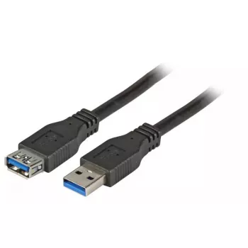 USB-kaapeli EFB Elektronik K5237.1 USB 3.2 Gen 1 1 m musta