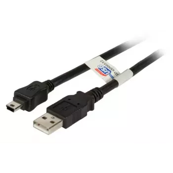 USB-kaapeli EFB Elektronik K5251SW.5 5 m USB A Mini-USB B musta