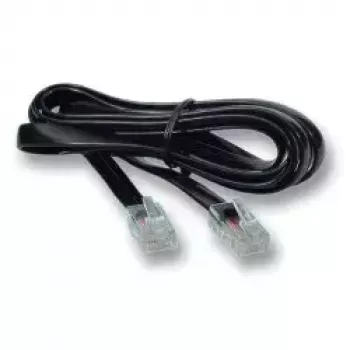 Puhelinkaapeli EFB Elektronik K2402SW.1 1 m musta
