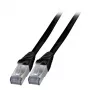 Verkkokaapeli EFB Elektronik K5538SW.3 RJ-45 Cat6a 3 m musta