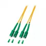 Kuitukaapeli EFB Elektronik O2561.0,5 0,5 m SC keltainen