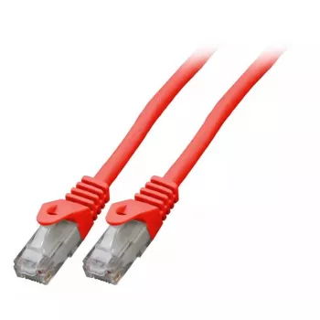 EFB Elektronik K8104RT.15 RJ-45 Cat6 U/UTP patch-kaapeli, 15 m, punainen