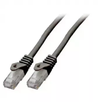 Verkkokaapeli EFB Elektronik K8104SW.15 RJ-45 Cat6 15 m musta