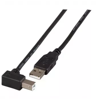 USB-kaapeli EFB Elektronik K5260SW.1,8 1,8 m USB A USB B musta