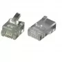 RJ45 UTP -liitin EFB Elektronik E-MO 8/8 SF läpinäkyvä