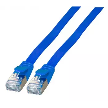Verkkokaapeli EFB Elektronik K5545BL.5 RJ-45 Cat6a 5 m sininen