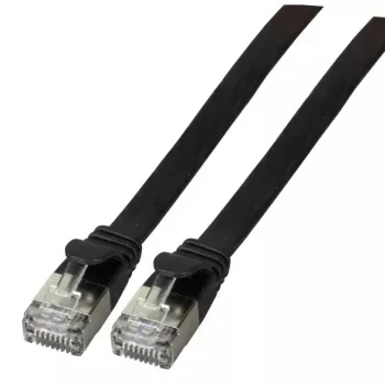 Verkkokaapeli EFB Elektronik K5545SW.1 RJ-45 Cat6a 1 m musta