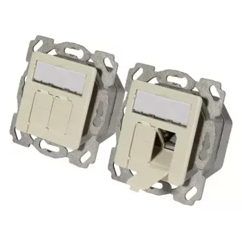 Pistorasia 2 x RJ-45 EFB Elektronik ET-25133.1V1