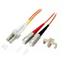 Kuitukaapeli EFB Elektronik O0320.40 40 m LC SC oranssi