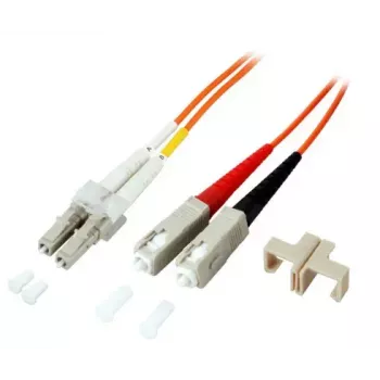 Kuitukaapeli EFB Elektronik O0320.50 50 m LC SC oranssi