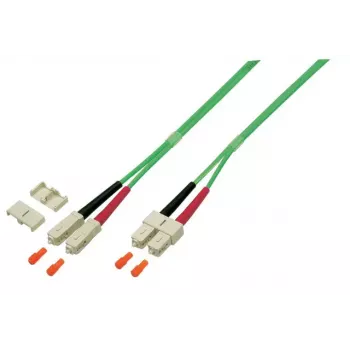 Kuitukaapeli EFB Elektronik O0318.5OM5 5 m 2x SC vihreä