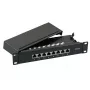 Patch-paneeli EFB Elektronik 37737SW.8 RJ-45 10000 Mbit/s musta 1U