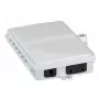 Kuitukaapelin ulkoseinäjakorasia EFB Elektronik FTTH, 2x SC Simplex tai LC Duplex, IP65