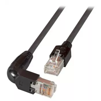 Verkkokaapeli EFB Elektronik K0993.1 RJ-45 Cat5e 1 m musta