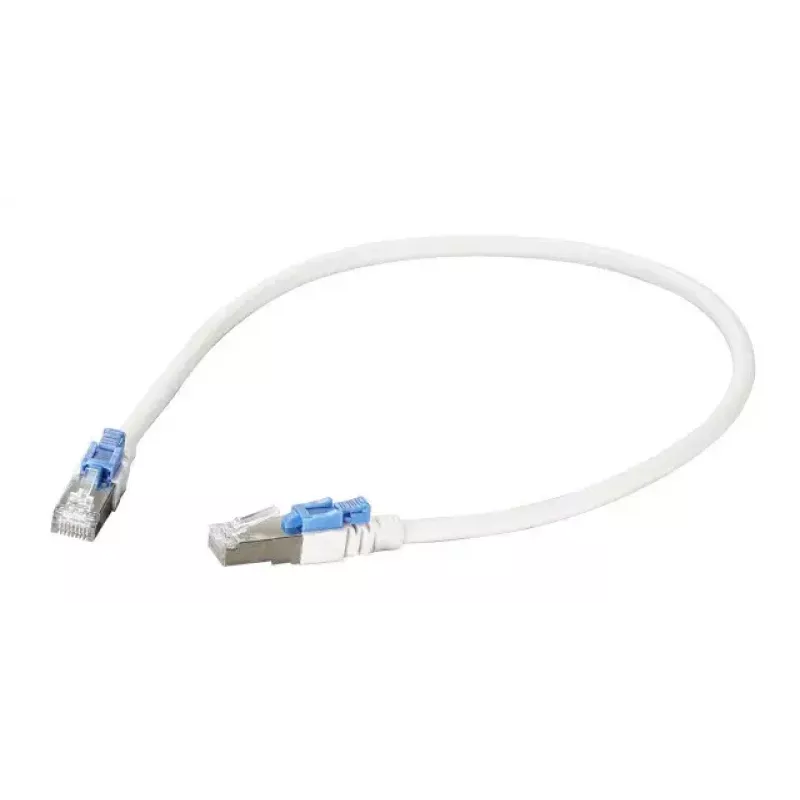 Verkkokaapeli EFB Elektronik K5539WS.1 Cat6a S/FTP (S-STP) valkoinen 1 m RJ-45