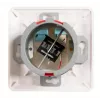 Uppoasennettava FTTH-dataliitäntärasia EFB Elektronik FTTH-OUTLET-SC-OM3 valkoinen