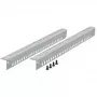Telinekisko EFB Elektronik 691676.15, teräskotelo, hopea, leveys 735,5 mm